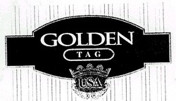 Заявка на торговельну марку № 97103173: golden tag