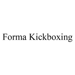 Заявка на торговельну марку № m202409216: forma kickboxing