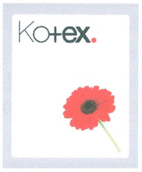 Свідоцтво торговельну марку № 98529 (заявка m200709005): kotex.; котех.