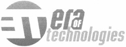 Свідоцтво торговельну марку № 80105 (заявка m200607389): era of technologies; эт