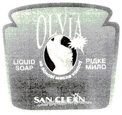 Заявка на торговельну марку № 2001010285: olvia; san clean