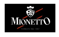 Заявка на торговельну марку № m202009562: mionetto; fondata; nel; 1887