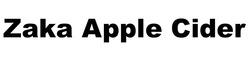 Свідоцтво торговельну марку № 257698 (заявка m201714847): zaka apple cider