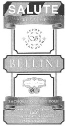Заявка на торговельну марку № m200618314: salute; bellini; vermouth; белліні; вермут; засновано в 1992 році