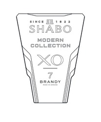 Заявка на торговельну марку № m202020446: brandy; 7; made in ukraine; modern collection; shabo; ee; since 1822; xo; ее; ж; хо