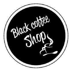 Заявка на торговельну марку № m201626490: black coffee shop