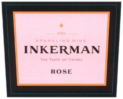 Свідоцтво торговельну марку № 190635 (заявка m201310443): since 1961 crimea; sparkling wine; inkerman; the taste of crimea; rose