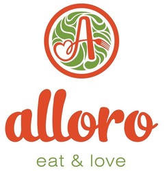 Свідоцтво торговельну марку № 335195 (заявка m202120497): alloro; eat&love; а