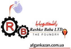 Заявка на торговельну марку № m202110065: afgankazan.com.ua; rashko baba ltd; в; the foundry