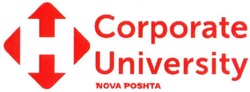 Свідоцтво торговельну марку № 330550 (заявка m202023270): corporate university; nova poshta; н