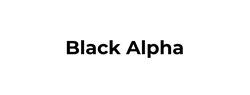 Заявка на торговельну марку № m202409111: black alpha