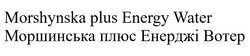 Свідоцтво торговельну марку № 310277 (заявка m201931923): morshynska plus energy water; моршинська плюс енерджі вотер