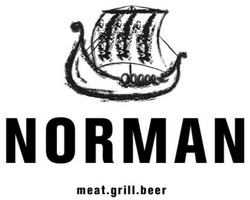 Свідоцтво торговельну марку № 342502 (заявка m202201215): meat grill beer; meat.grill.beer; norman