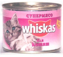 Свідоцтво торговельну марку № 77324 (заявка m200510780): супермясо; для котят; whiskas