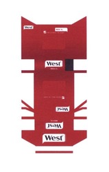 Свідоцтво торговельну марку № 266190 (заявка m201725781): west; original blend; red xl