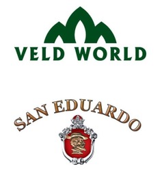 Заявка на торговельну марку № m202126123: veld world; san eduardo