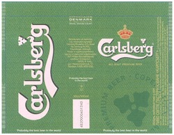 Свідоцтво торговельну марку № 135016 (заявка m200820040): carlsberg; all malt premium beer; premium beer copenhagen; copenhagen denmark; пиво світле пастеризоване карлсберг