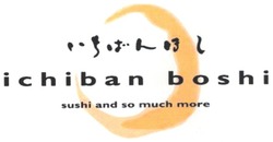 Свідоцтво торговельну марку № 85949 (заявка m200612603): ichiban boshi; sushi and so much more