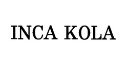 Свідоцтво торговельну марку № 7129 (заявка 135269/SU): inca kola