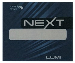 Свідоцтво торговельну марку № 226481 (заявка m201600490): next; lumi; less smell