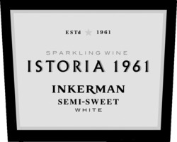 Заявка на торговельну марку № m202203345: white; semi sweet; semi-sweet; sparkling wine; estd 1961; istoria 1961; inkerman