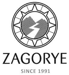 Свідоцтво торговельну марку № 226762 (заявка m201521072): zagorye; since 1991