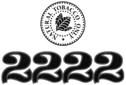 Свідоцтво торговельну марку № 203984 (заявка m201407349): natural tobacco only; 2222