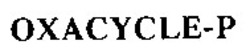 Заявка на торговельну марку № 94062210: oxacycle-p