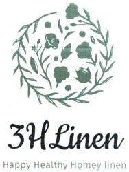 Заявка на торговельну марку № m201827041: 3h linen; happy healthy homey linen; 3н