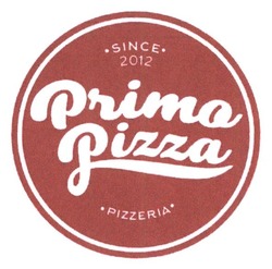 Заявка на торговельну марку № m201700594: primo pizza; since 2012; pizzeria