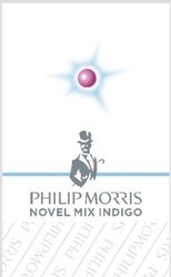 Свідоцтво торговельну марку № 332028 (заявка m202108220): novel mix indigo; philip morris