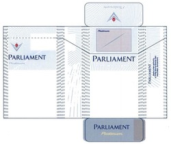 Свідоцтво торговельну марку № 215145 (заявка m201506437): parliament; platinum
