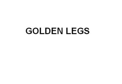 Заявка на торговельну марку № m201412149: golden legs