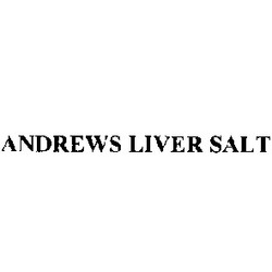 Свідоцтво торговельну марку № 1119 (заявка 124176/SU): andrews liver salt