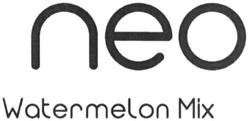 Свідоцтво торговельну марку № 338506 (заявка m202012321): neo; watermelon mix; міх