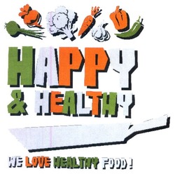 Заявка на торговельну марку № m201725143: happy&healthy; happy healthy; we love healthy food!