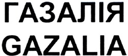 Свідоцтво торговельну марку № 329467 (заявка m202104823): gazalia; газалія