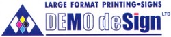 Свідоцтво торговельну марку № 44871 (заявка 2002108901): demo de sign; demo design; large format printing-signs