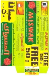 Свідоцтво торговельну марку № 40704 (заявка 2002053695): balsara; miswak; free; 50 g; since 1925; в