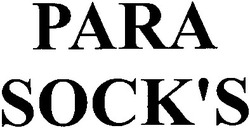 Свідоцтво торговельну марку № 194657 (заявка m201316899): para sock's; socks