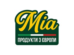 Заявка на торговельну марку № m202212540: mia; продукти з європи; міа