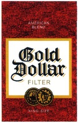 Свідоцтво торговельну марку № 49008 (заявка 2003054721): gold; dollar; filter; american; blend; king size