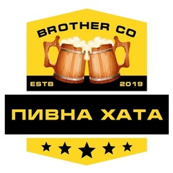 Заявка на торговельну марку № m202106348: brother co; пивна хата; estb 2019; со