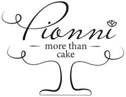 Свідоцтво торговельну марку № 323017 (заявка m202016840): pionni more than cake