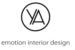 Заявка на торговельну марку № m201825019: уа; ya; emotion interior design