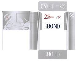 Свідоцтво торговельну марку № 210718 (заявка m201500669): bond street; 25 cigarettes; silver selection