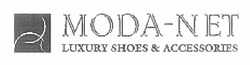 Заявка на торговельну марку № m201217735: moda-net; luxury shoes & accessories