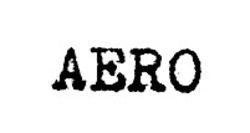 Свідоцтво торговельну марку № 9994 (заявка 93126026): aero