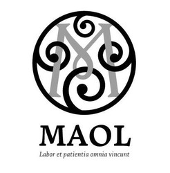 Свідоцтво торговельну марку № 335720 (заявка m202120669): maol; labor et patientia omnia vincunt; м