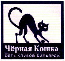 Заявка на торговельну марку № m201117719: чёрная кошка; черная; сеть клубов бильярда
